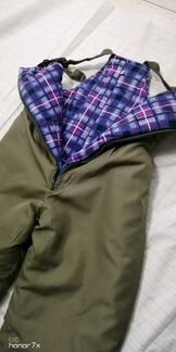 Почти новый полукомбинезон зима 122+6