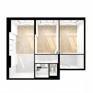 2-к квартира, 62 м², 17/24 эт.