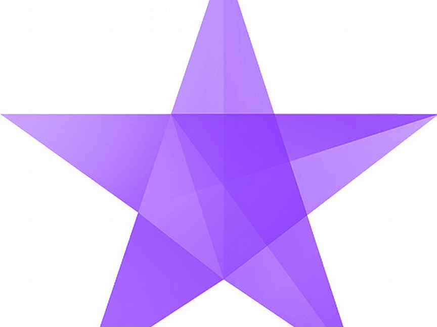 Purple star