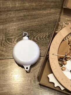 Новый деревянный мобиль + музыка и кронштейн