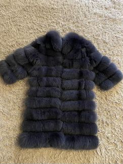 Шуба из песца