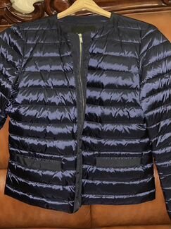 Пуховый бомбер MassimiDutti