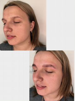 Окрашивание бровей и ресниц