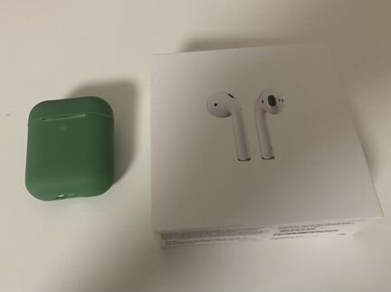 Беспроводные наушники apple airpods оригинал