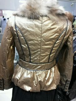 Куртка с натуральным мехом