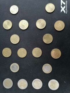 Монеты евро