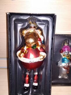 Елочные игрушки стекло новые
