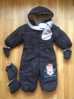 Новый комбинезон Baby Club и шапка Adidas