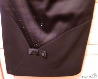 Атласная юбка