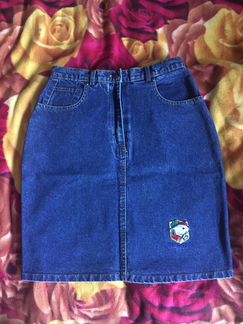 Юбка джинсовая