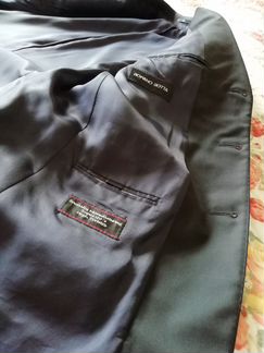 Итальянская классика черного пиджака Romano Botta