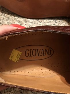 Бордовые мужские броги ботинки