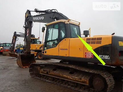Стекло заднее на Volvo ew 160/180/210c/d