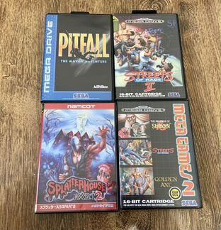Sega картриджи