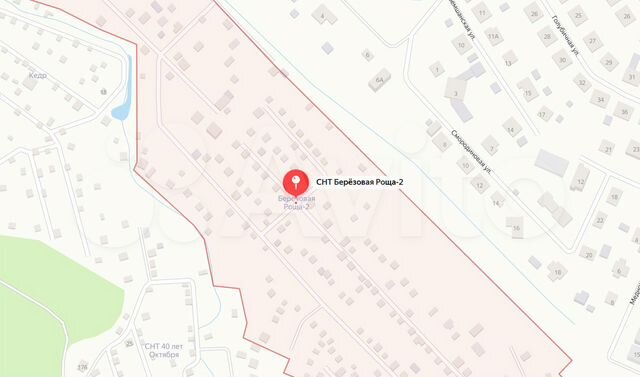 Снт березовая роща казань карта