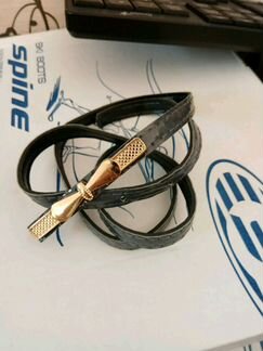 Ремень женский серый, детский белый