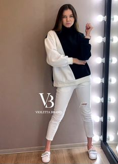 Толстовка на флисе oversize