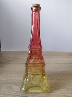 Декоративная бутылочка Эйфелева башня