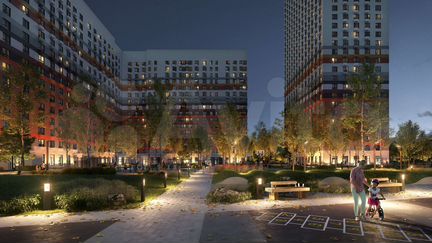 3-к квартира, 78.1 м², 15/33 эт.