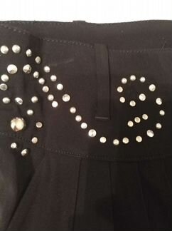 Брюки с заниженным шаговым швом