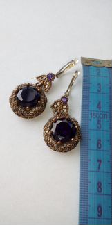 Серьги серебряные