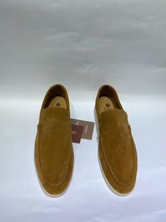 Лоферы Loro Piana Summer Walk коричневые