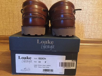 Топслайдеры Loake 522 Brown