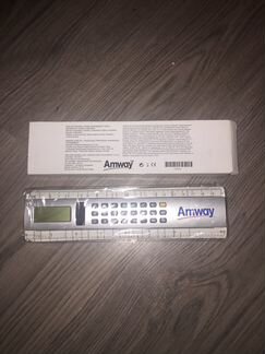 Линейка-калькулятор amway