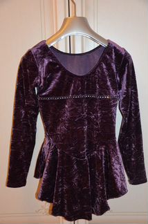 Купальник для гимнастки/фигуристки США 120-140 см