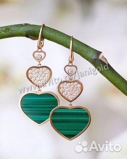 Золотые серьги