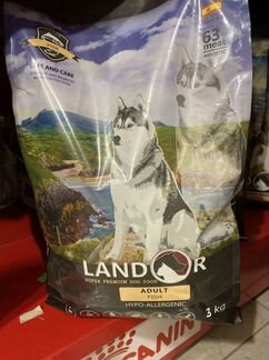Корм для собак Landor Adult с рыбой