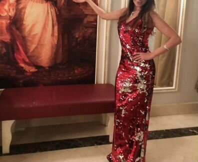 Вечернее платье