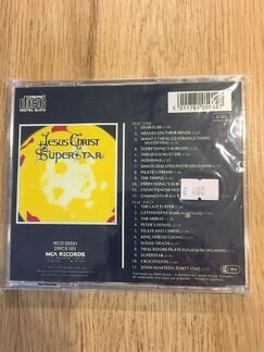CD-диск опера Jesus Christ Super Star