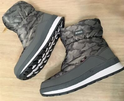 Дутики полусапожки молния спереди 38 - 39 р