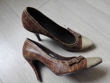 Туфли женские коричневые 37 размер
