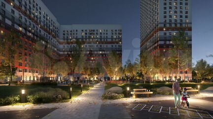 3-к квартира, 78.8 м², 12/33 эт.