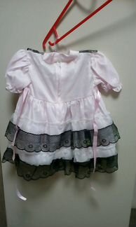 Новое праздничное платье на 74 см