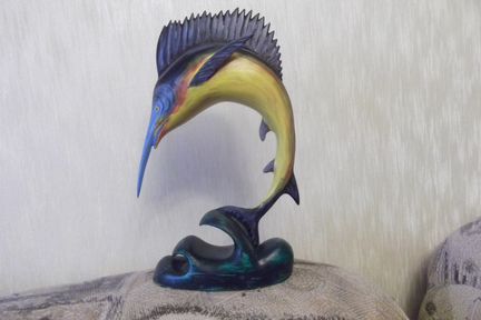 Парусник или рыба-меч или голубой марлин