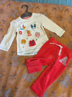Комплект для девочки на рост 74см. (новый)