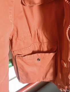 Парка Alfa Industries красная