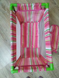 Кровать- манеж для кукол, baby born