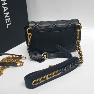 Сумка Chanel клатч и поясная два в одном