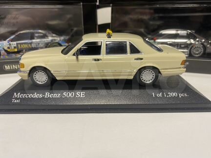 Mercedes-Benz taxi, DTM, Minichamps, 1:43