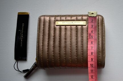 Кожаный кошелек Donna Karan New York. Оригинал