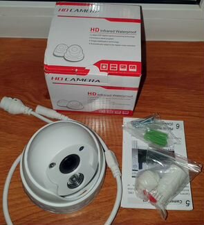 Купольная IP камера 2MP 1080P с микрофоном