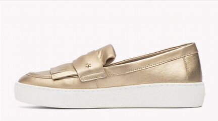 Tommy Hilfiger Лоферы золотые Новые с Бирками