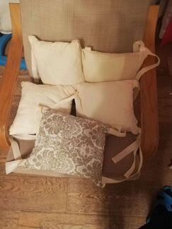 Подушки-бортик в детскую кроватку