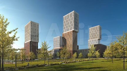 2-к квартира, 56.3 м², 21/25 эт.