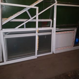 Стеклопакеты балконная дверь и окно