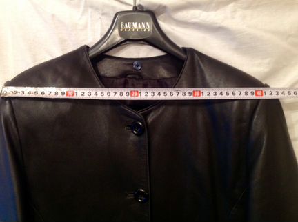Пиджак кожаный